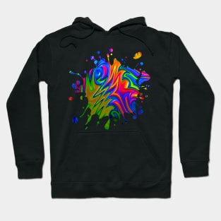 Psychedelic Rainbow Fractal Hoodie